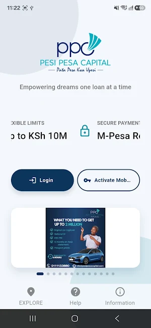PESI PESA CAPITAL Screenshot 0