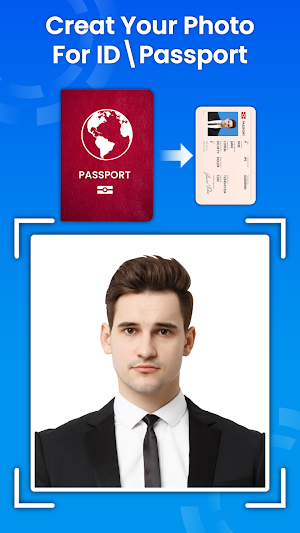 Passport Size Photo ID Maker Screenshot 0
