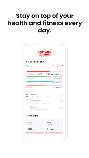 New York Family Fitness Screenshot 1