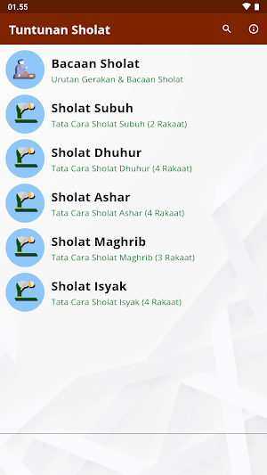 Tuntunan Sholat & Doa Lengkap Screenshot 0