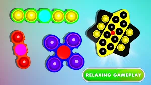 Fidgets Bubble Popping 3D: Antistress Pop It Game Screenshot 3