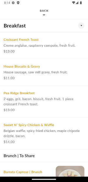 Pea Ridge Restaurant Screenshot 2
