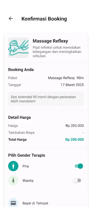 ToMassage App Screenshot 3