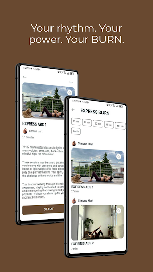BURN BY SIMONE Screenshot 3