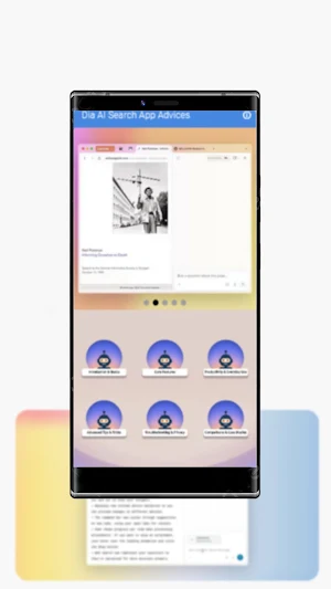 Dia AI Search App Advices Screenshot 2