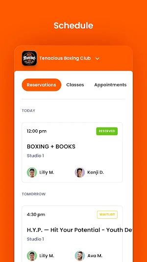 Tenacious Boxing Club Screenshot 2