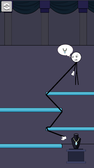 Stickman Thief Stealing Puzzle Screenshot 2