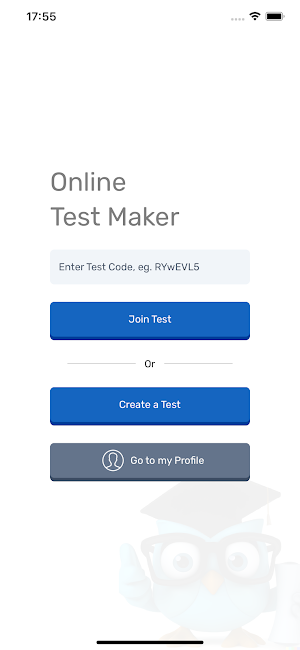 Online Test Maker: AI-powered Screenshot 1
