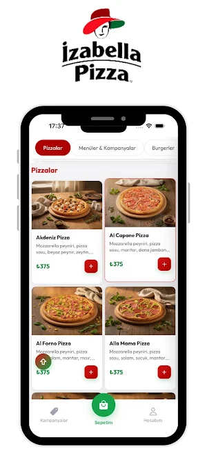 İzabella Pizza Babaeski Screenshot 1
