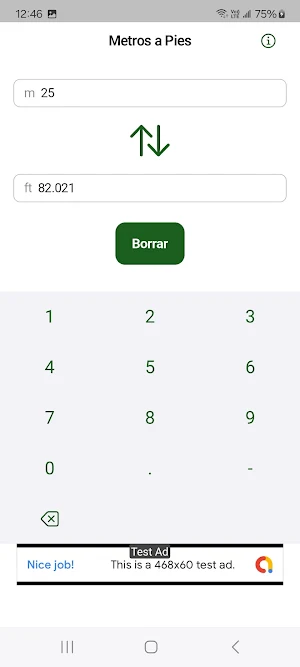 Metros a Pies Screenshot 3