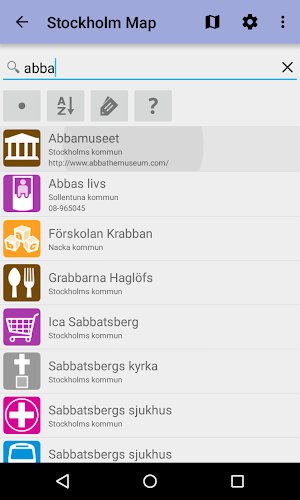 Stockholm Offline City Map Screenshot 1