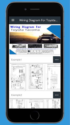 Wiring Diagram - Toyota Tacoma Screenshot 0