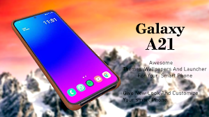 Samsung galaxy A21 launcher: Themes & Wallpapers Screenshot 3