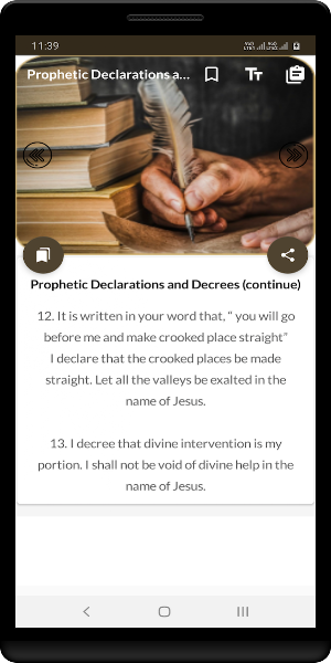 Prophetic Declarations Screenshot 3