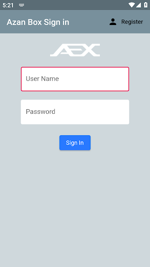 AEX AzanBox Screenshot 0