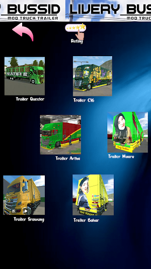 Livery Bussid Mod Truk Trailer Screenshot 3
