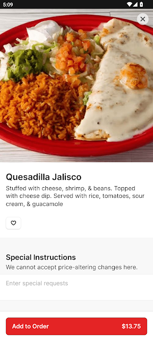 Agaveros Mexican Bar & Grill Screenshot 2