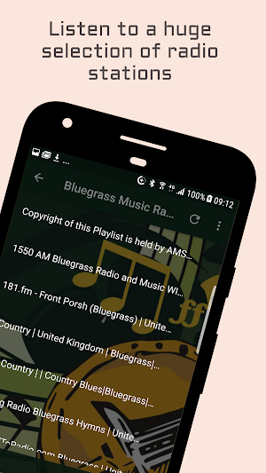 Bluegrass Music Radio Stations Screenshot 1