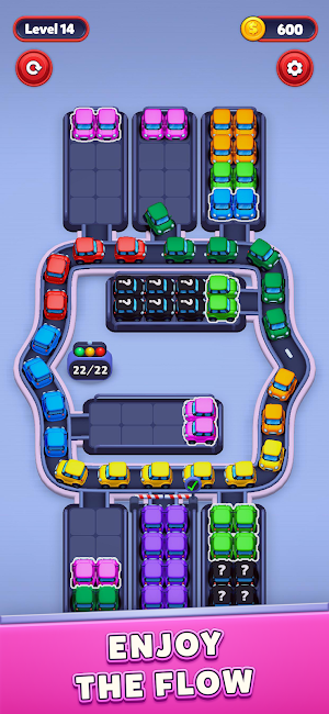 Car Sort: Color Puzzle Screenshot 2