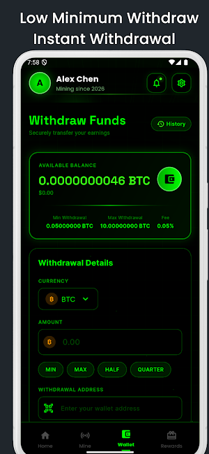 True Miner Bitcoin Miner Cloud Screenshot 3