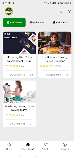 Academy- MyClasses Screenshot 2