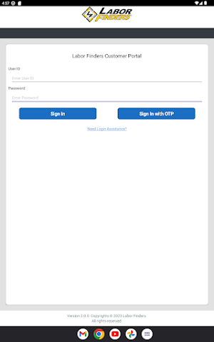 LF Customer Portal Screenshot 2