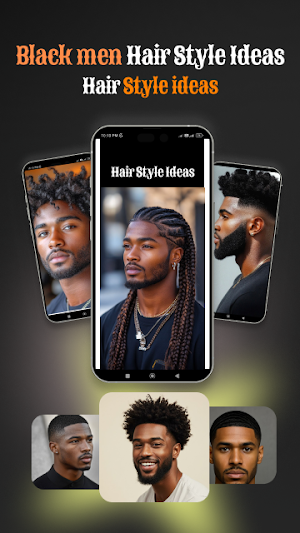 Black Men Haircut: Hair Styles Screenshot 0