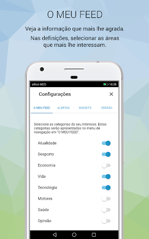 SAPO Screenshot 3