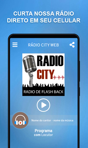 Rádio City Web Screenshot 0