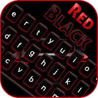 Black Red Keyboard