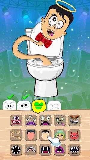 Monster Makeover: Toilet Game Screenshot 3