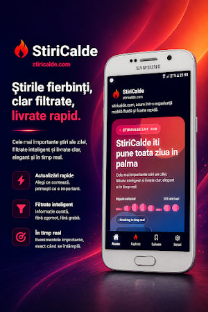 StiriCalde: Știri România Screenshot 0