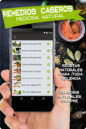 Remedios caseros medicina natural alternativa Screenshot 1