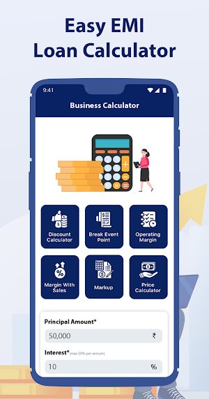 Easy EMI Loan Calculator Screenshot 2
