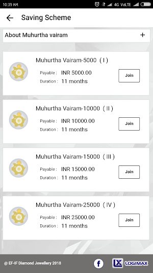 EFIF diamond jewellery Screenshot 2