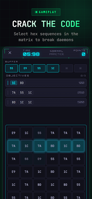 Breach Arena: Cyberpunk Puzzle Screenshot 3