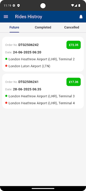 Great Dunmow Taxis Screenshot 2