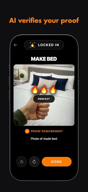 LockedIn: Prove Your Habits Screenshot 1