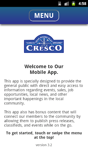 Cresco Area Chamber Screenshot 0