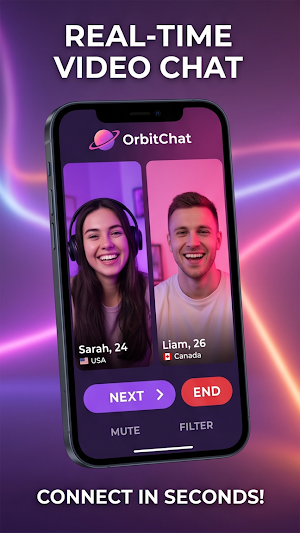OrbitChat - Global Video Chat Screenshot 2