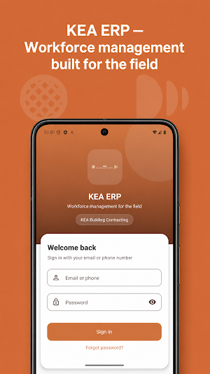 KEA ERP Screenshot 0