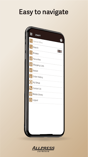 Allpress B2B Order Hub Screenshot 2