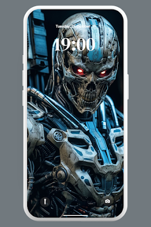 Cyborg Wallpaper 4K Screenshot 2