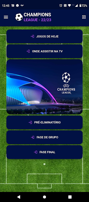 Liga dos Campeões Screenshot 0
