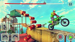 Bike Stunt Race Master 3d Racing - Free Games 2020 Screenshot 0