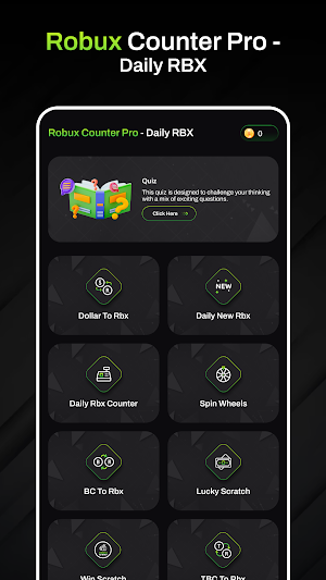 Robux Counter Pro - Daily RBX Screenshot 0