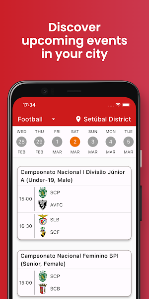 SportsIn Screenshot 1
