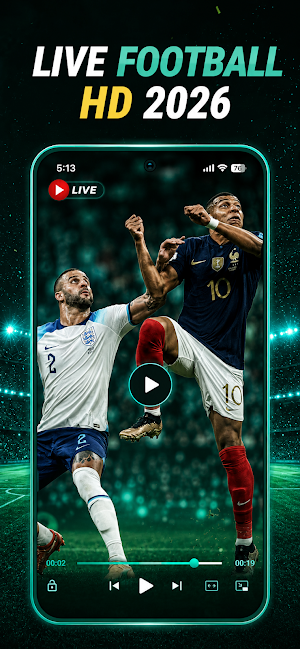 Live Football TV HD: Streaming Screenshot 3