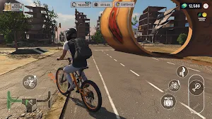 Bicycle Adventure Game: Go Up Screenshot 0