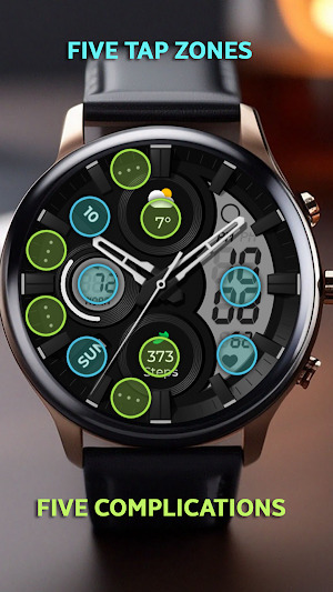 Chester Cyberspace watch face Screenshot 2